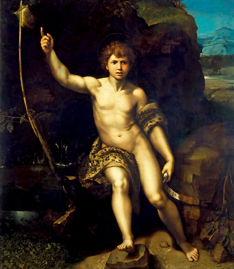   拉斐尔·桑西  Raffaello Santi —— 圣约翰沙漠洗礼